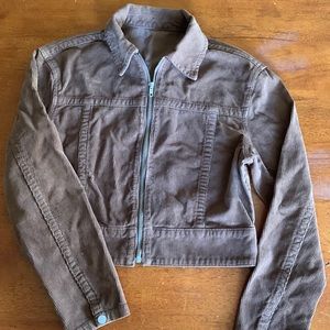 John Galt at Brandy Brown Cord Jacket